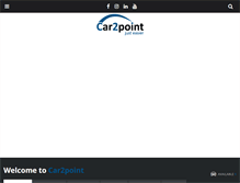 Tablet Screenshot of car2point.com